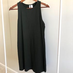H&M Divided Basic Bodycon Dress in Dark Green